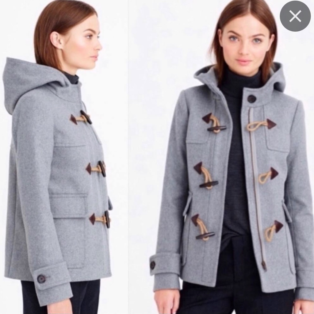 J Crew Toggle Coat